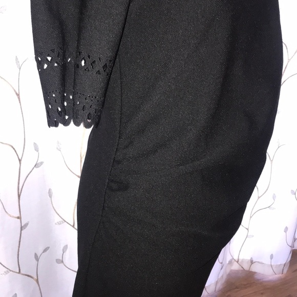 New Look Maternity Black Dress with Accent Size 10 - Picture 3 of 8